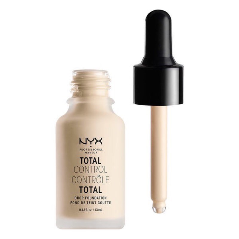 Nyx Total Control Drop Foundation Kem nền high-end