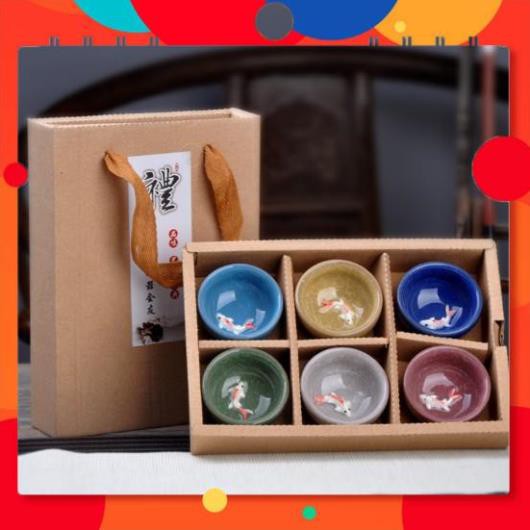 [RE NHAT SHOPEE]  6 Chén Cá 3D