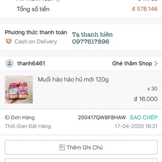 Muối hảo hảo hũ mới 120g