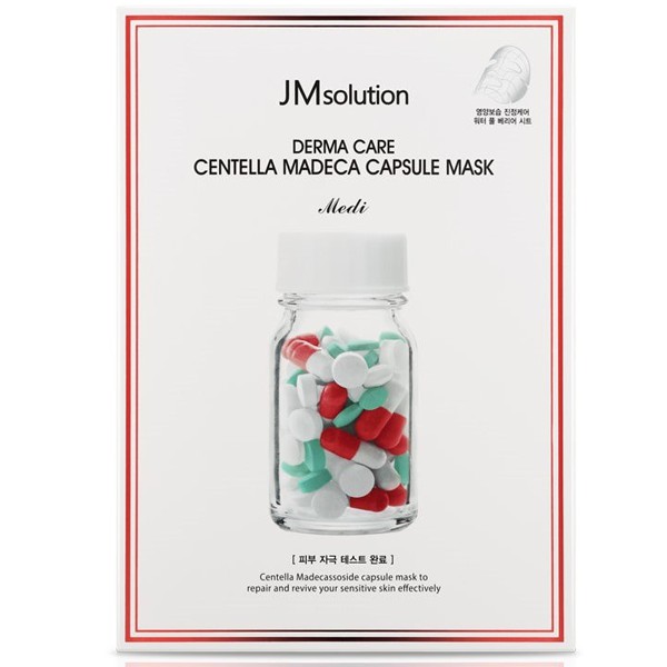 [Mã FMCGMALL -8% đơn 250K] Mặt Nạ Căng Bóng Da JM Solution Derma Care Centella Repair Capsule Mask Clear 30ml | BigBuy360 - bigbuy360.vn