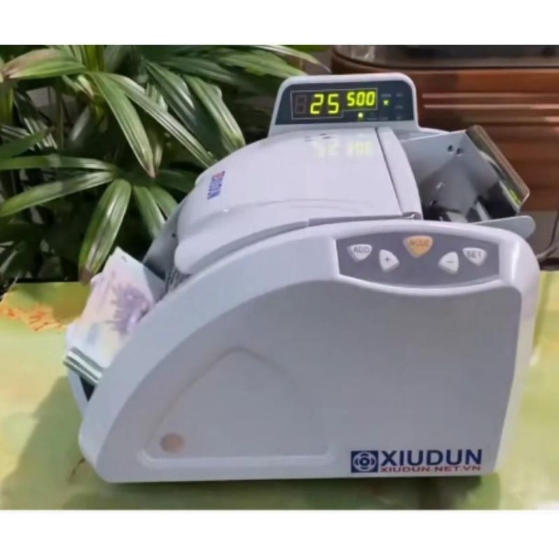 Máy đếm tiền XIUDUN_3500V, máy đếm tiền nhỏ gọn, siêu bền, phát hiện tiền siêu giả, có chức năng chia mẻ cộng dồn