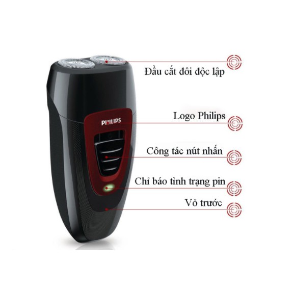 Máy cạo râu Philips PQ182 - May cao rau chinh hang - Kho may cao rau