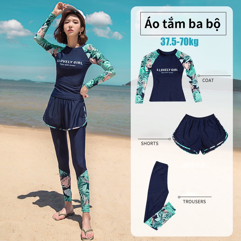 Toàn Bộ Bộ Đồ Bơi Phong Cách Hồi Giáo Cho Trẻ Em