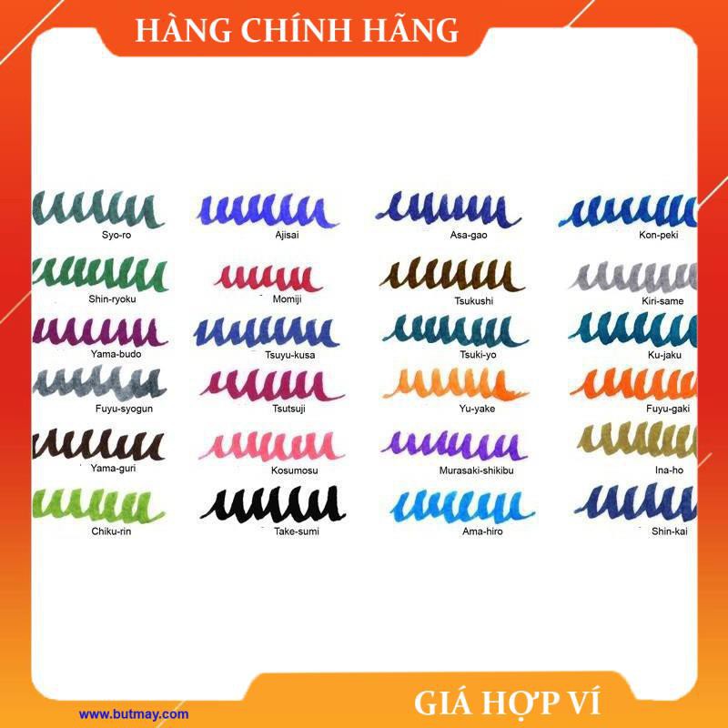 [FREESHIP] Mực PILOT IROSHIZUKU 15ml [Sao Khue Pens - butmay.com]
