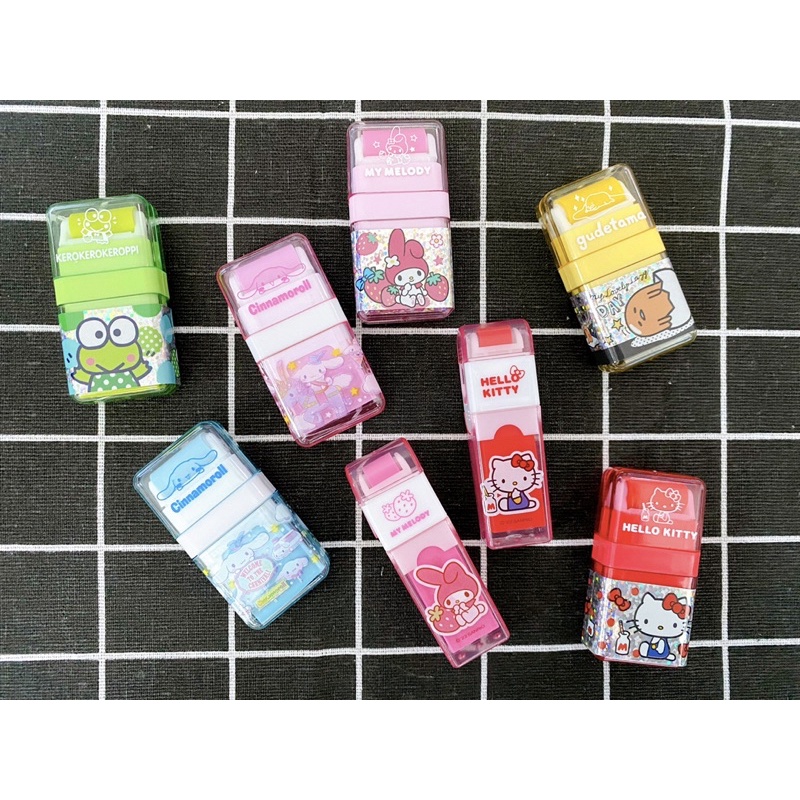 Gôm, tẩy hình Sanrio có đầu lăn