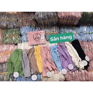 Combo 3 áo thun dài tay cho bé, áo cổ lọ dài tay cho bé trai, bé gái hàng thun lạnh, cổ 3 phân dòng giữ nhiệt