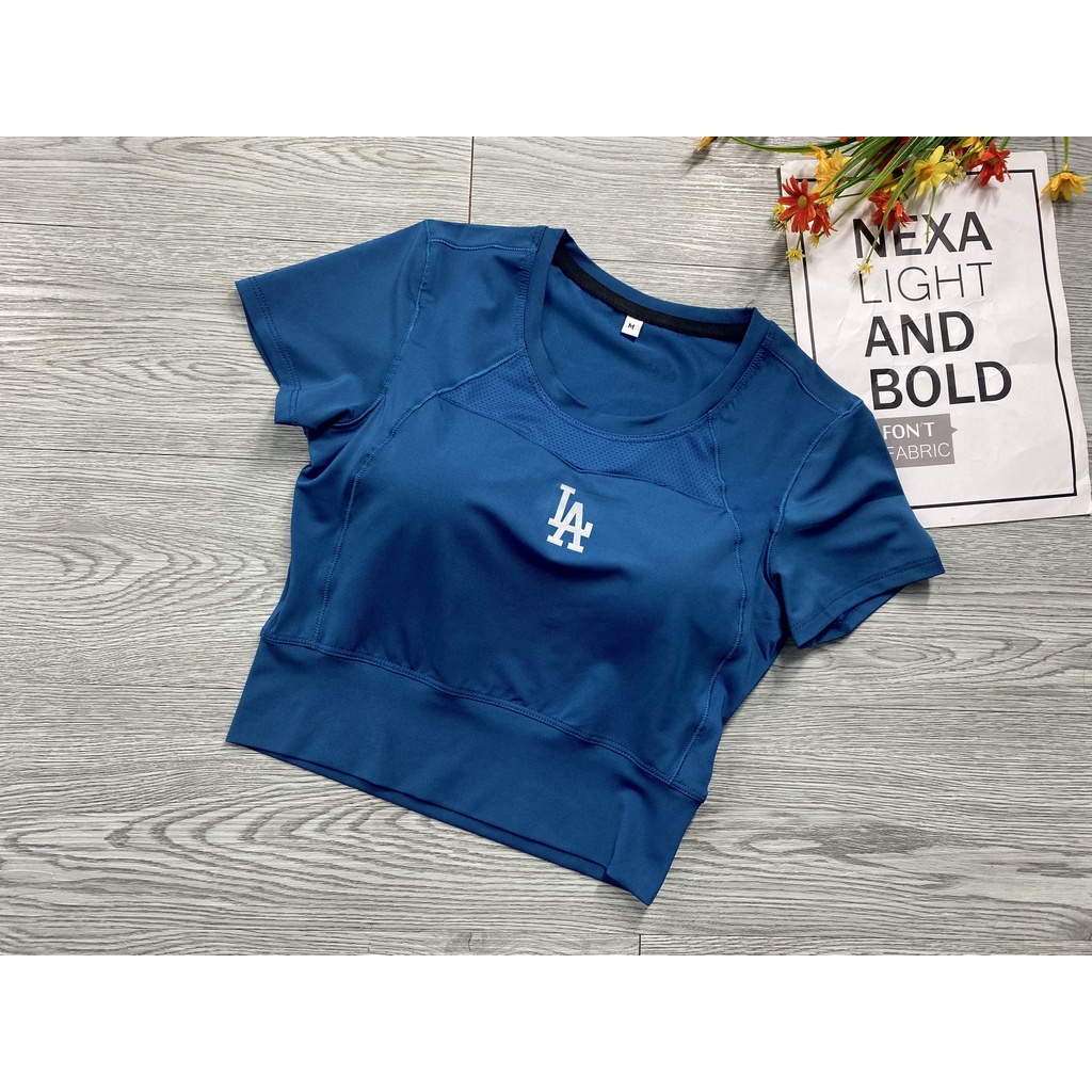 (FREE SHIP) ÁO CROP TOP NỮ THỂ THAO GYM-YOGA,CHẤT THUN LẠNH POLY MÃ TT3