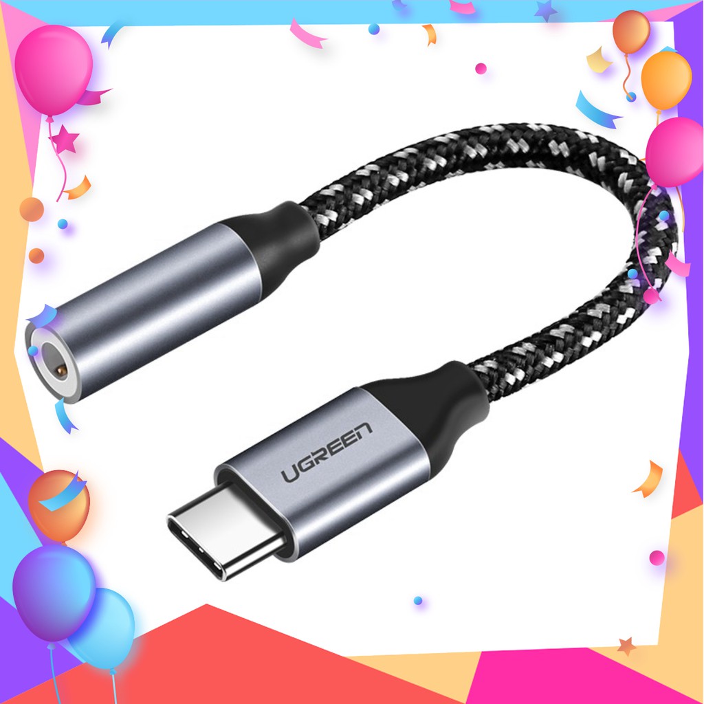 Cáp chuyển đổi từ cổng USB type C sang 3.5mm UGREEN AV142 30632