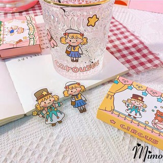Hộp Sticker dán trang trí nhiều mẫu cô gái hoạt hình đáng yêu