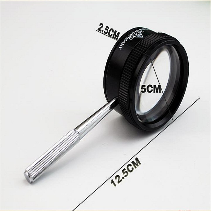 Kính lúp cầm 35X đường kính 50mm hàng chất lượng cao của Đức