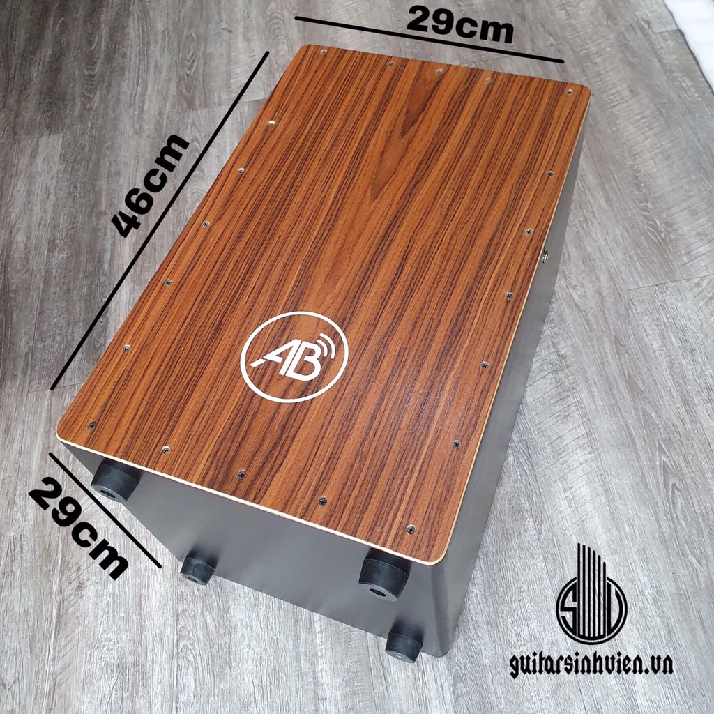 Mặt trống cajon AB 46cm x 29cm - Inbox để lựa mẫu - Mặt chuẩn của trống AB