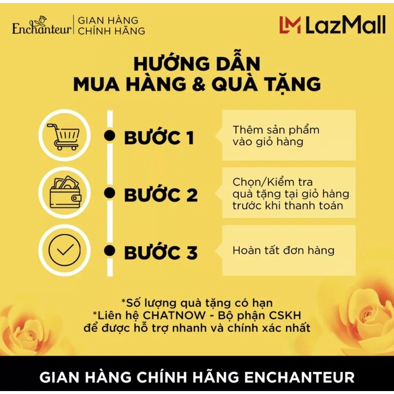 Sữa tắm nước hoa Enchanteur Charming 900ml