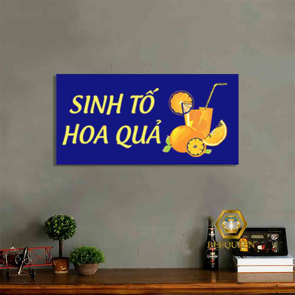 50 Mẫu Biển Dịch Vụ HOT Trang Trí Quán Cà Phê Trà Chanh Trà Sữa Khổ 15x30cm-mqdc
