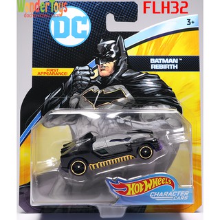 Xe mô hình Hot Wheels Batman Rebirth DC Universe Character Cars - 2018 - FLH32