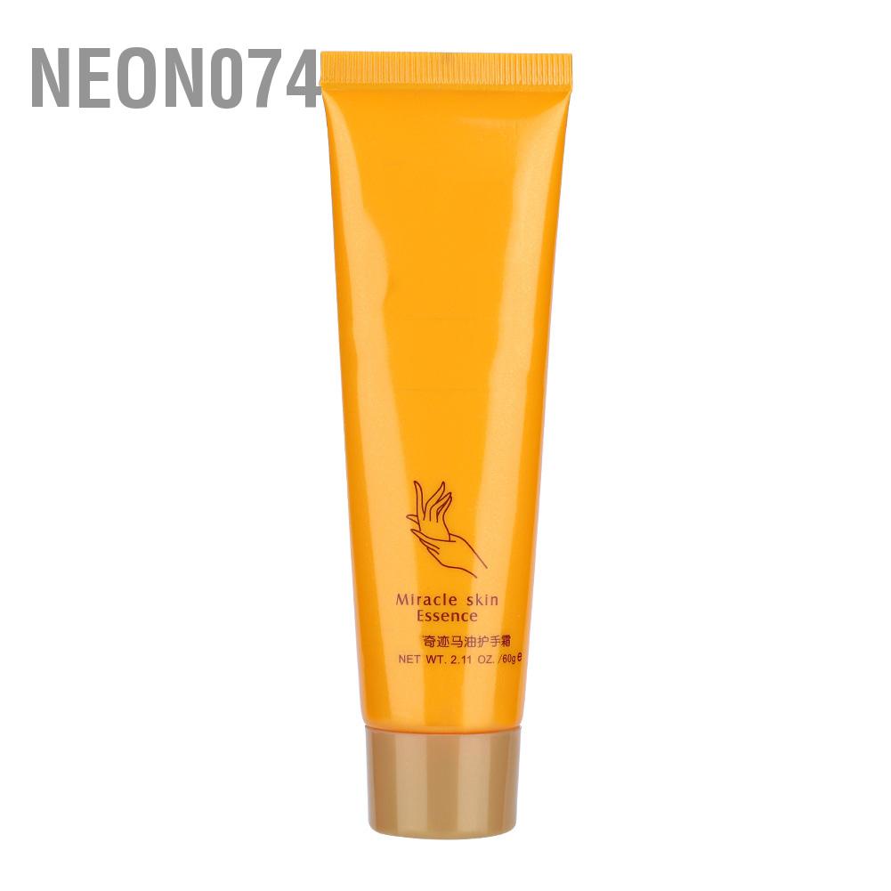 Neon074 Horse Oil Hand Cream Moisturizing Whitening Skin Care Exfoliating Lotion