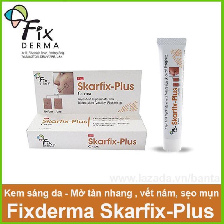 Kem sáng da Fixderma Skarfix Plus Cream (15g)