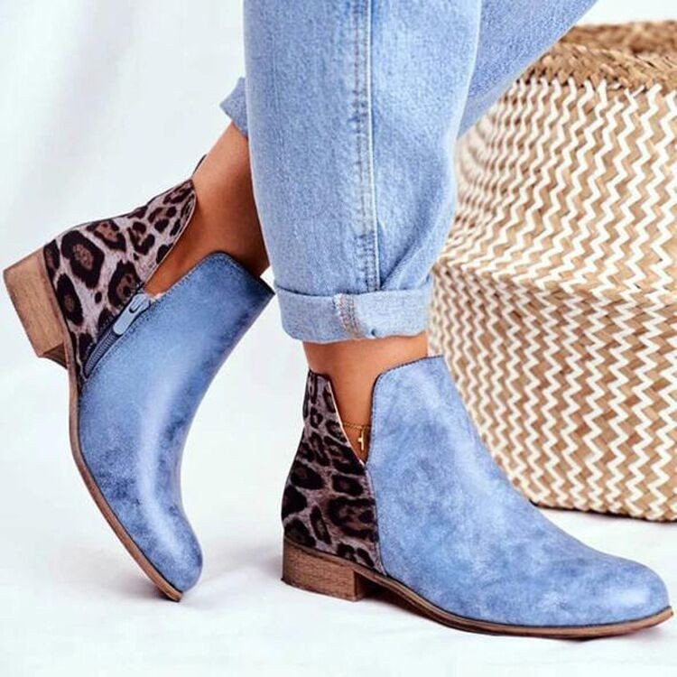 [HÀNG ORDER] Giày martin boots giày Chuộng PHỐI 2 MÀU ĐỘC ĐÁO, giày bốt thời trang sành điệu 3cm