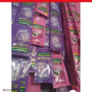 Combo 5 dây , dây 10 Gói Dầu Gội Palmolive Hồng Hoặc Tím