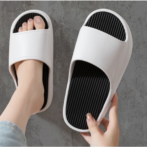 DÉP ĐÚC QUAI NGANG NAM ĐẾ CAO Massage ( DÉP PHOM NHỎ ĐẶT MUA TĂNG LÊN 2 SIZE)