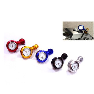 Đồng hồ mini gắn kính chiếu hậu xe máy (chống nước vô tư)