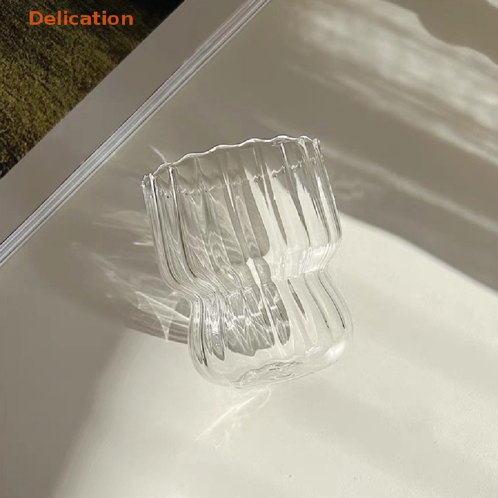 [Delication] Cốc Thủy Tinh Uống Sữa Ăn Kem Lazzy Ins
