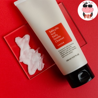 [Có sẵn] Sữa rửa mặt Corx Salicylic Acid Daily Gentle Cleanser 150ml (Corx đỏ)