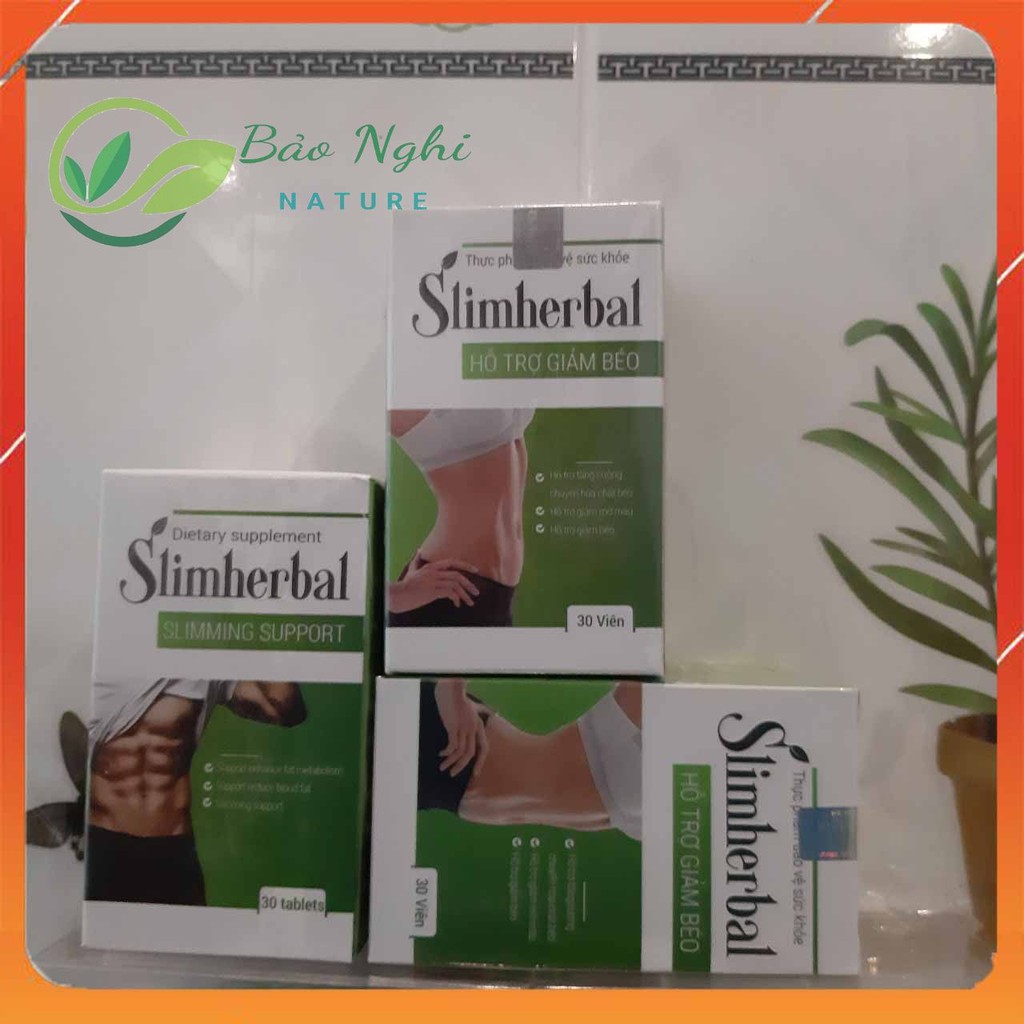 VIÊN UỐNG GIẢM CÂN SLIM HERBAL - Eo Thon Dáng Đẹp Cơ Thể Thanh Thóat Rạng Rỡ Làn Da - CHÍNH HÃNG HỘP 30 VIÊN | BigBuy360 - bigbuy360.vn