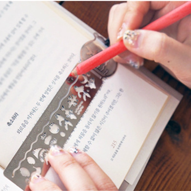 Thước Vẽ Họa Tiết Bằng Kim Loại Với Thiết Kế Sáng Tạo, Đẹp Mắt