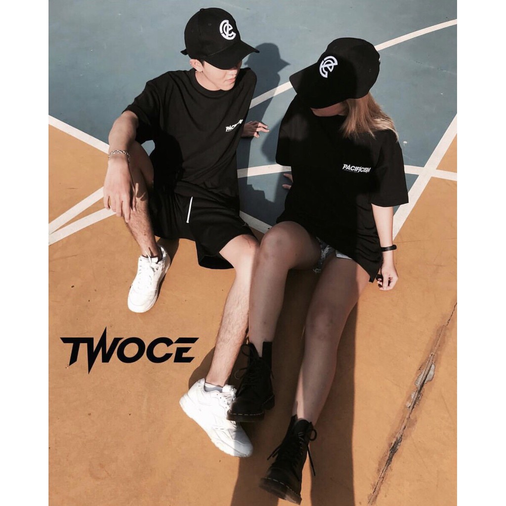 Áo Thun PACIF Đen PACIFICISM Nam Nữ Ulzzang Unisex 1hitshop | BigBuy360 - bigbuy360.vn