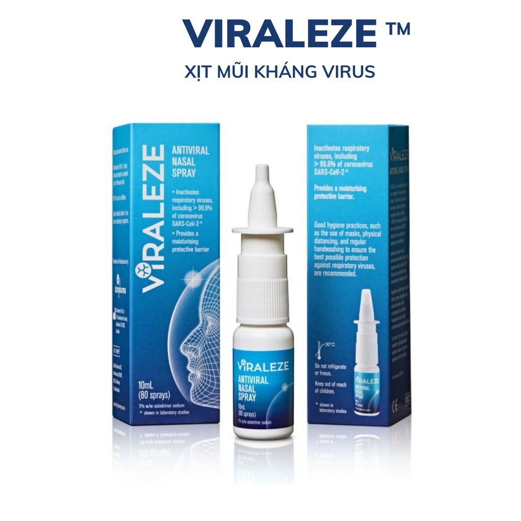 [Giao hỏa tốc HCM] - Xịt mũi Viraleze