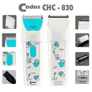 Tông đơ cắt tóc trẻ con Codos CHC 830 màu xanh