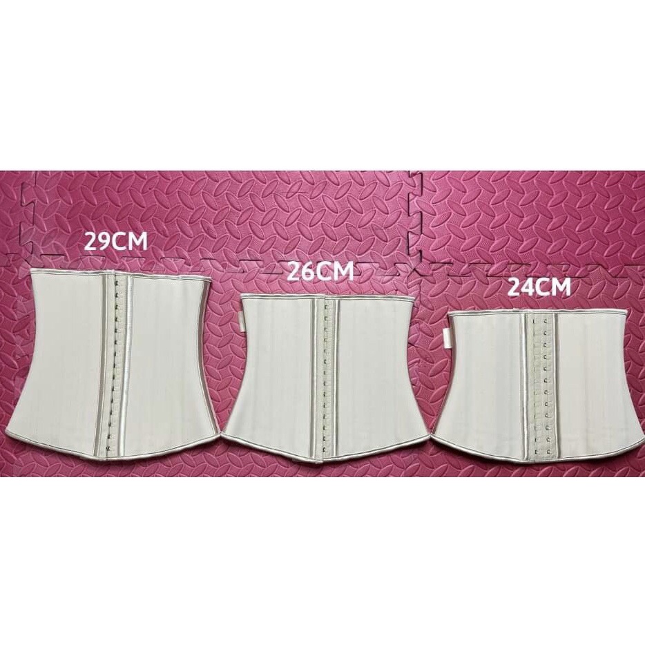 [Bán sỉ đai corset] Đai nịt bụng latex 25 xương siết eo
