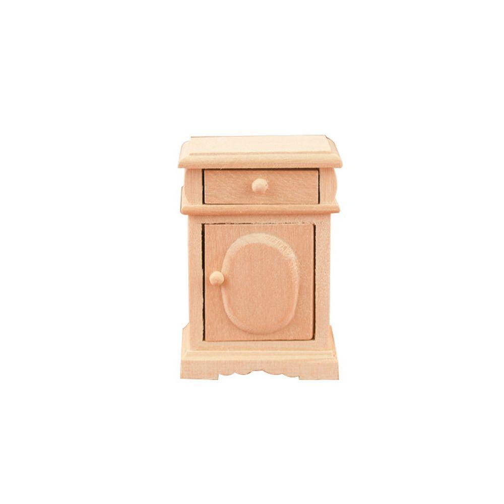 Bàn Đầu Giường Mini Trang Trí Nhà Búp Bê Tỉ Lệ 1: 12
