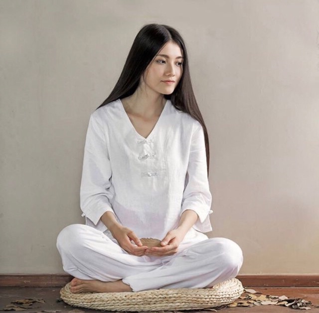 Bộ đũi tơ kiểu dáng Trung Quốc