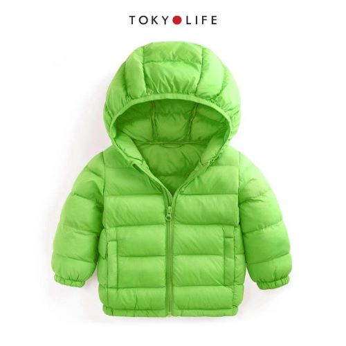 Áo Khoác Lông Vũ Cao Cấp Siêu Nhẹ, Ấm Trẻ em 3 lớp có mũ TOKYOLIFE I3JCK600F