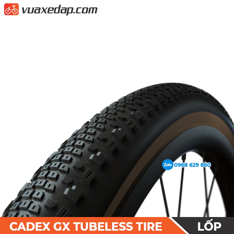 Lốp xe đạp tanh mềm CADEX GX TUBELESS TIRE