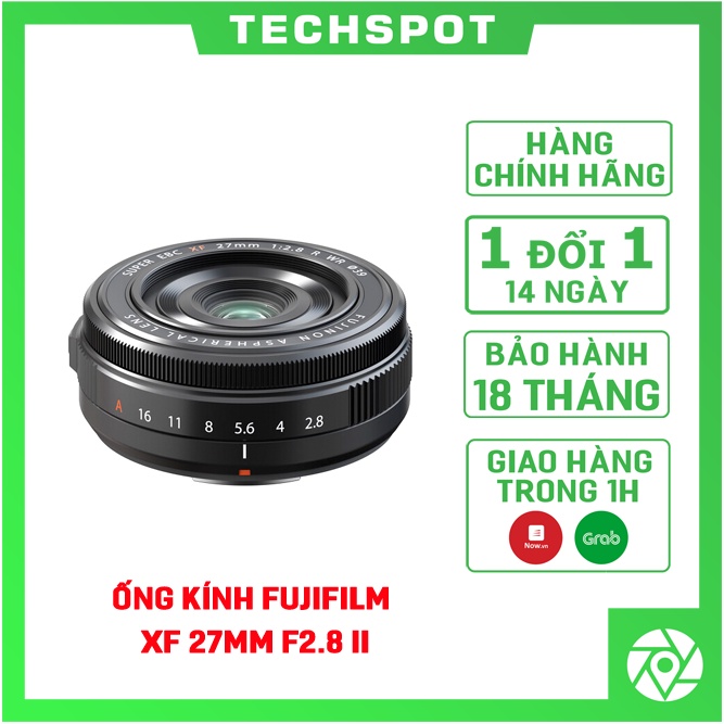 Ống Kính Fujifilm XF 27mm F2.8 Mark II WR