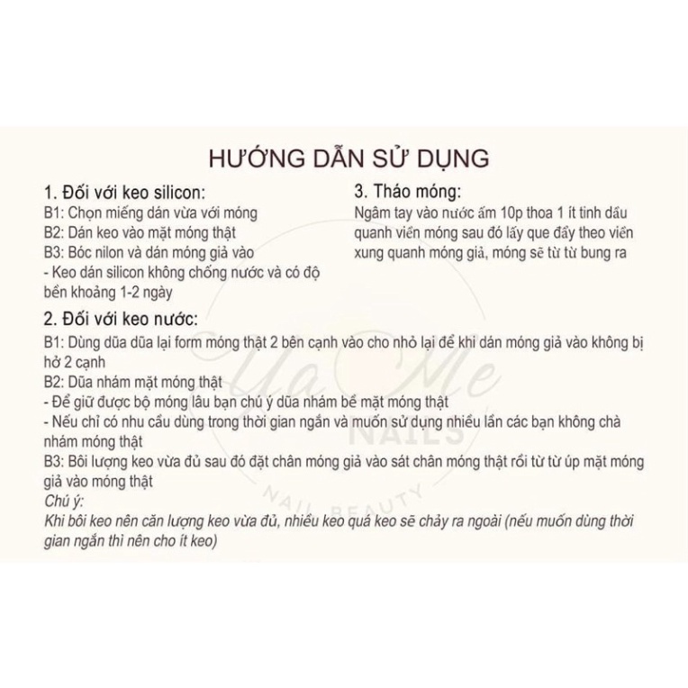 Móng úp thiết kế Nail box thiết kế giá rẻ - mẫu 90