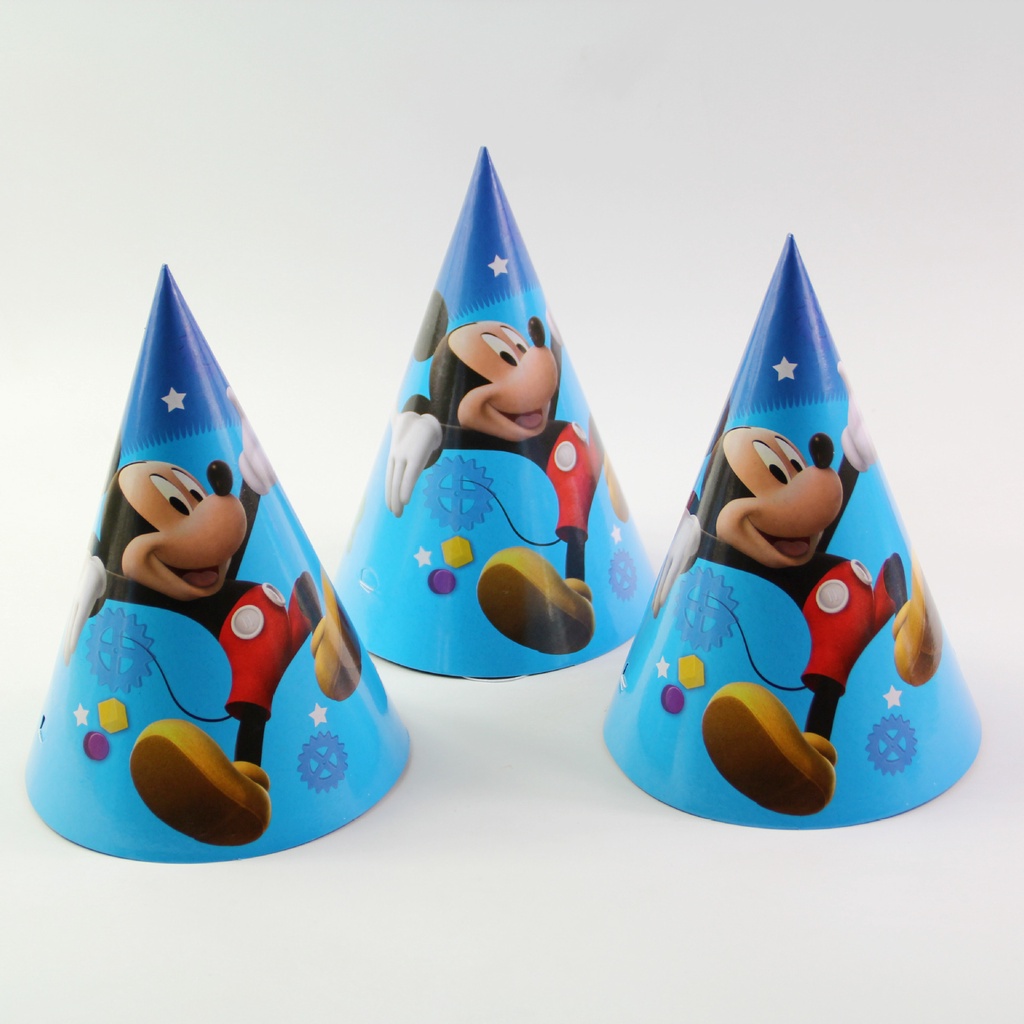 Dụng Cụ Trang Trí Tiệc Sinh Nhật Chủ Đề Mickey Cho Bé Trai