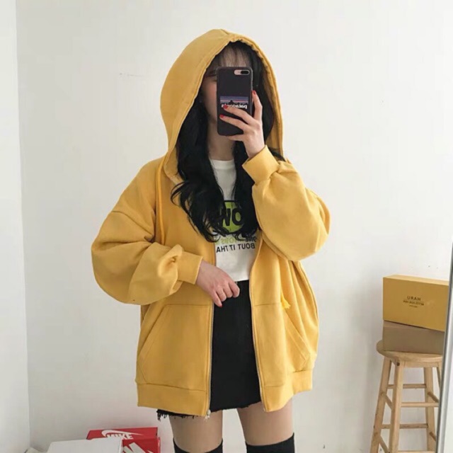 CÓ SẴN - Áo Khoác Nỉ Trơn Nhiều Màu