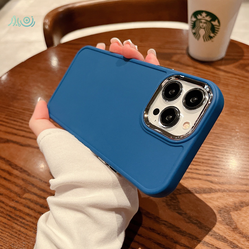 Ốp Điện Thoại Silicon Dẻo Khung Vuông Chống Sốc Cho iPhone 13 11 12 Pro MAX XS MAX XR 7 + 8 Plus SE 2020