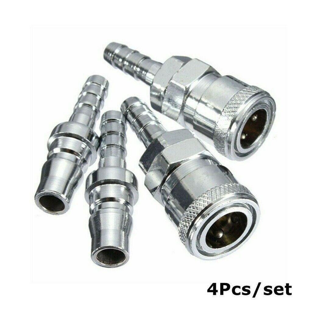 Set 4 Đầu Nối Van Khí Nén Tháo Lắp Nhanh Tiện Dụng Cho Xe Caravan