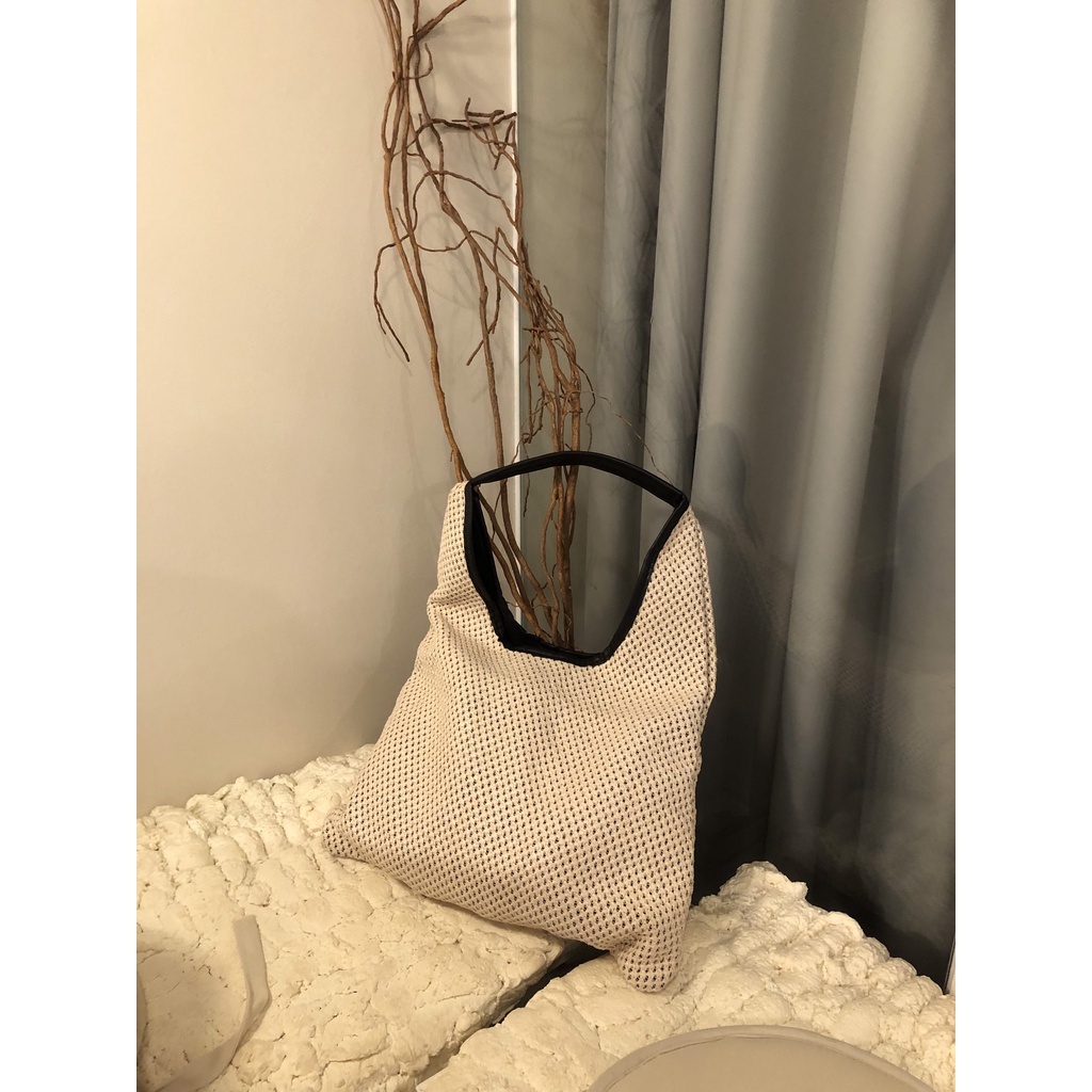 Túi Xách Đan Cói Thời Trang Mùa Hè Đi Biển Cho Nữ