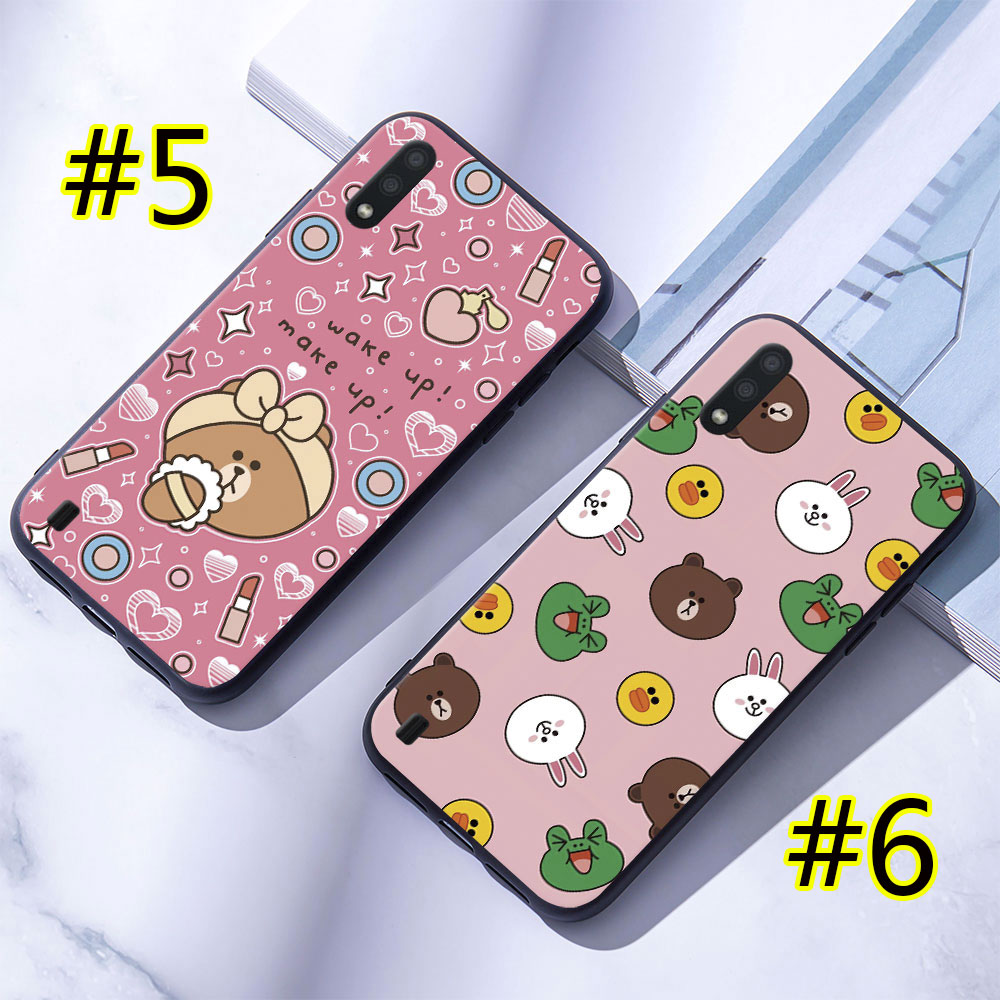 Ốp Điện Thoại Dẻo Họa Tiết Gấu Nâu Cho Samsung Galaxy A01 Core A02 A12 A02 | BigBuy360 - bigbuy360.vn