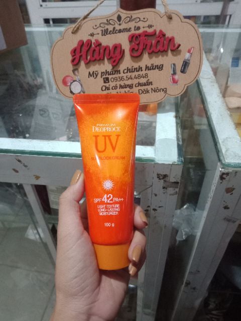 ⚡️Chính Hãng⚡️KEM CHỐNG NẮNG SPF42 DEOPROCE