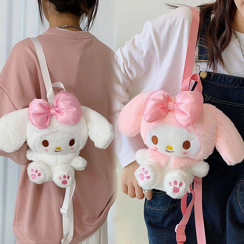 Ba Lô Hình Thú Nhồi Bông Dễ Thương Sức Chứa Lớn Cho Bé Gái