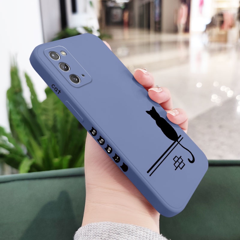 Ốp Điện Thoại Silicon Dẻo In Hình Mèo Năm Mới Cho Samsung Galaxy Note 20 Ultra 10 Plus 9