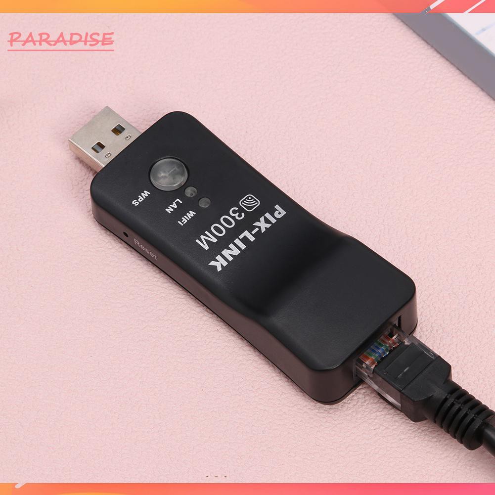 Thiết Bị Thu Sóng Wifi Không Dây Cổng Usb Tv 300mbps Rj45 Wps | BigBuy360 - bigbuy360.vn
