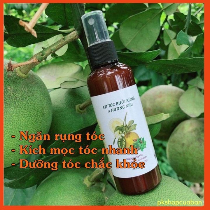 [KÍCH MỌC - HẾT HÓI] Xịt Tóc Bưởi Rừng &amp; Hương Nhu Mộc Nhan ❤️ Ngăn Ngừa Rụng Tóc - Kích Thích Mọc Tóc ❤️