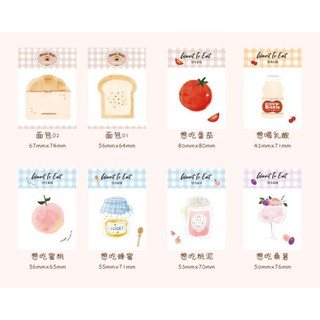 NOTE ĐỒ ĂN - Note ghi chú - Tiệm Ngựa Gỗ
